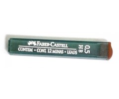 Mehaanilise pliiatsi terad Faber-Castell - 0.5 mm, HB